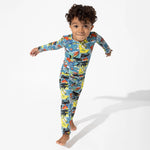 Justice League Heroes Bamboo Kids Pajamas