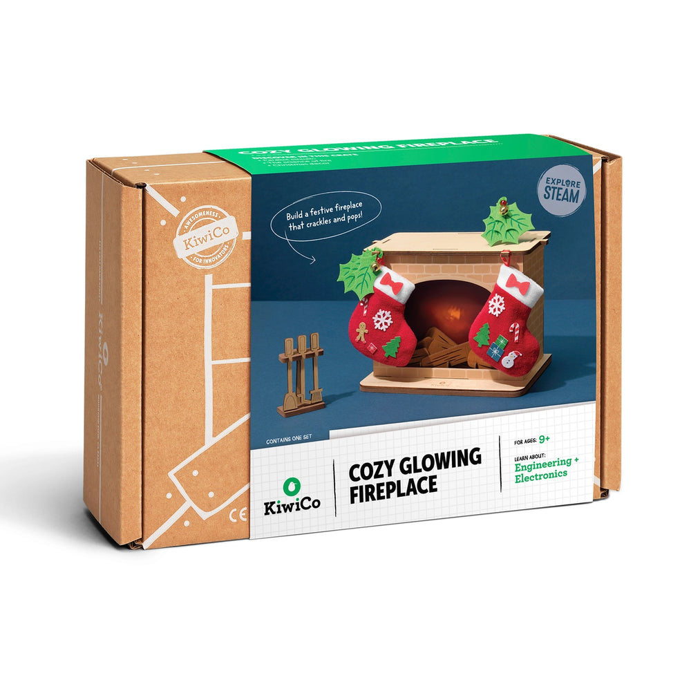 Cozy Glowing Fireplace Science Kit