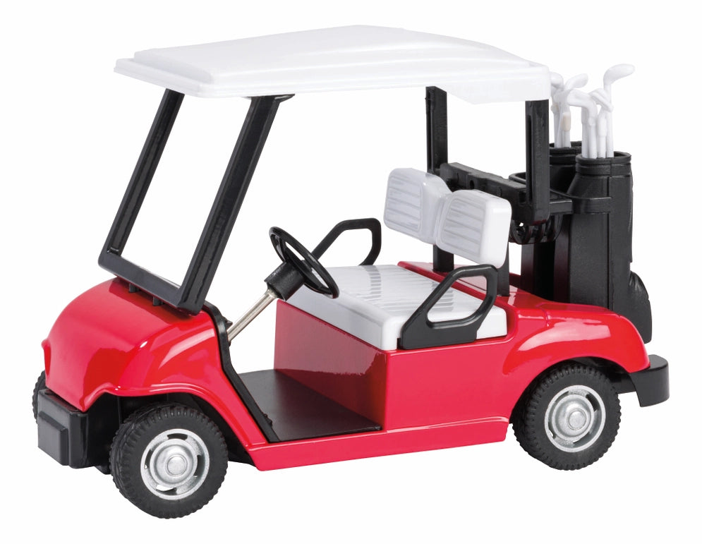Pull-Back Golf Cart-Toy Car, Die Cast
