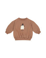 Relaxed Fleece Sweatshirt - Boo