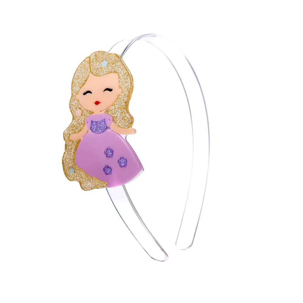 
            
                Load image into Gallery viewer, Cute Doll Purple Dress Headband
            
        