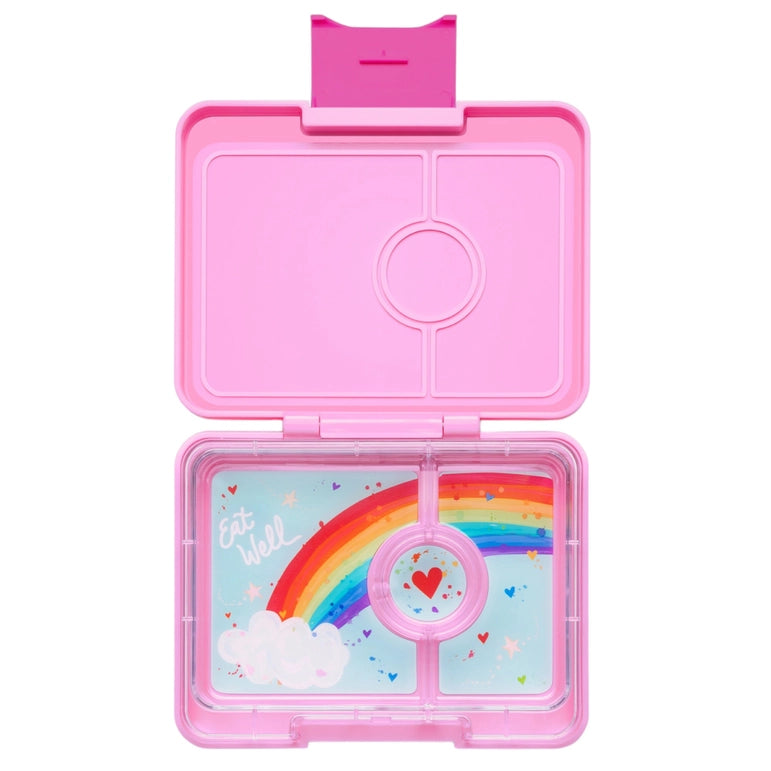Yumbox Snack - Power Pink with Rainbow Tray