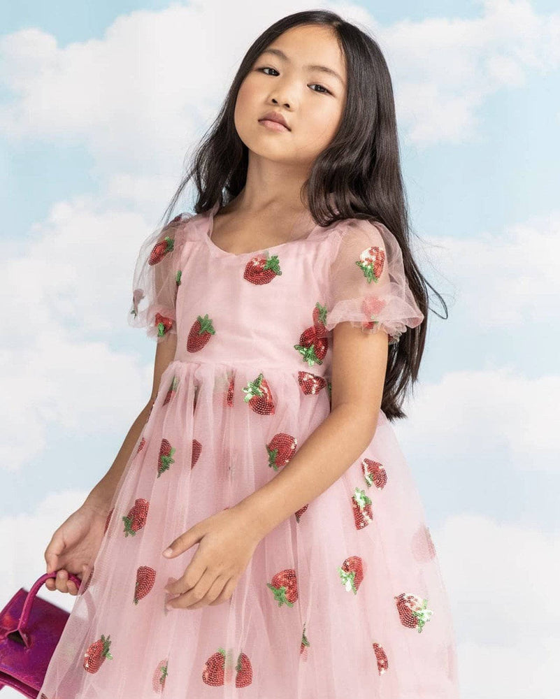 Strawberry Sequin Dress
