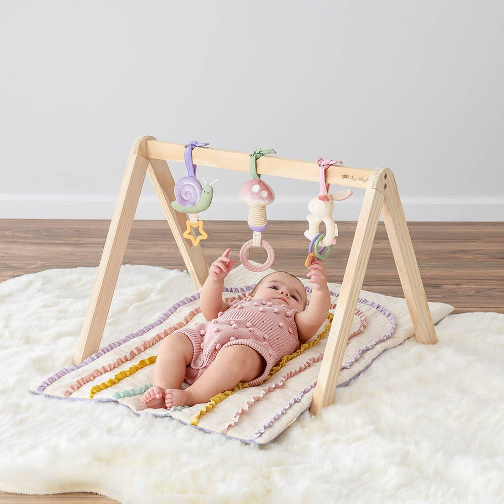 Ritzy Activity Gym™ Wooden Gym Pastel