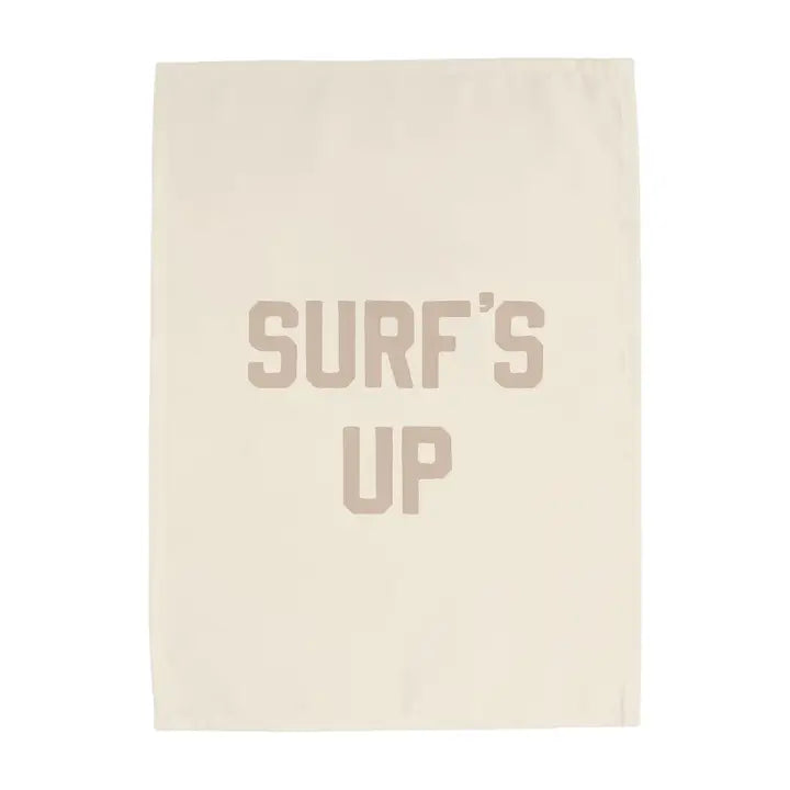 Surf's Up Banner - Cream