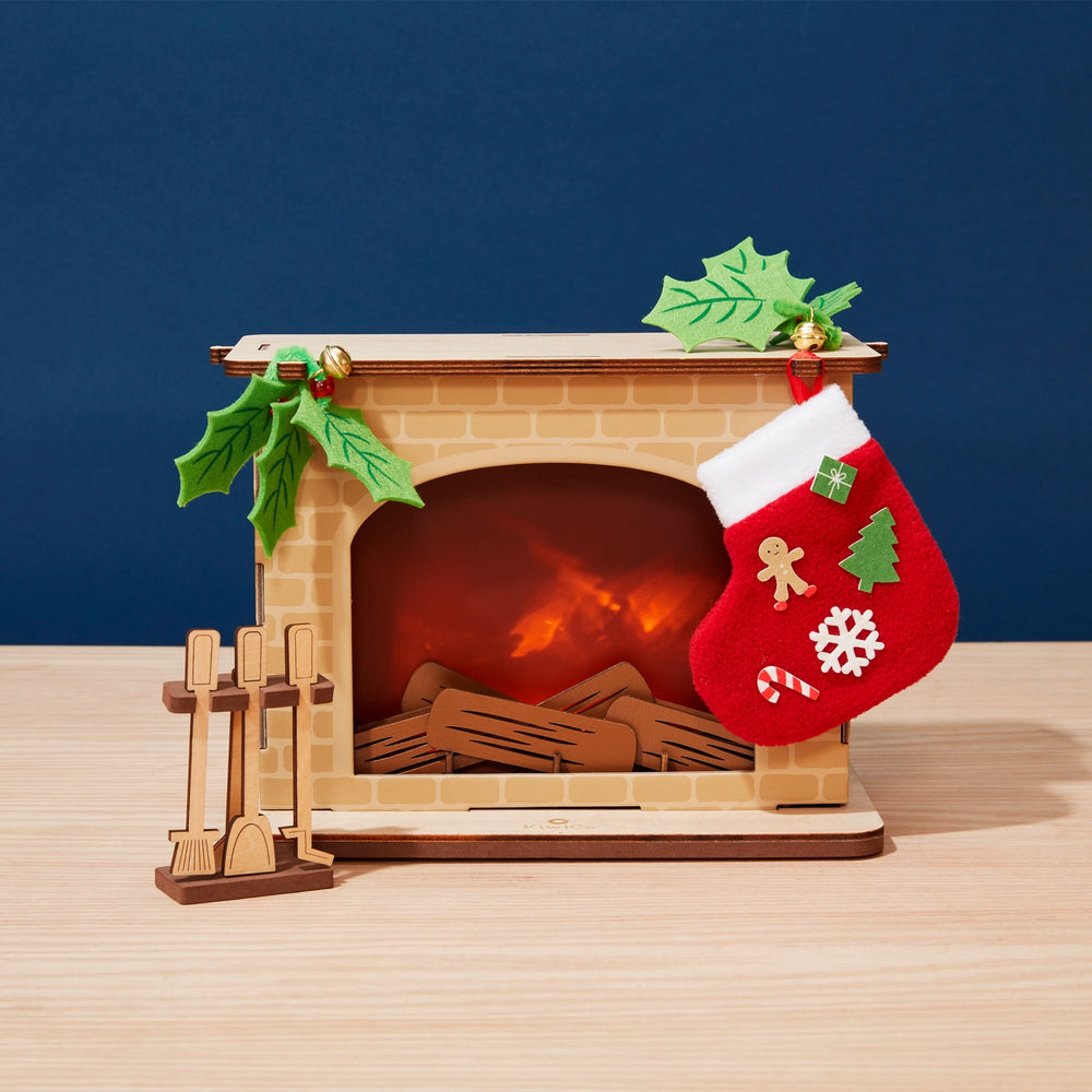 Cozy Glowing Fireplace Science Kit