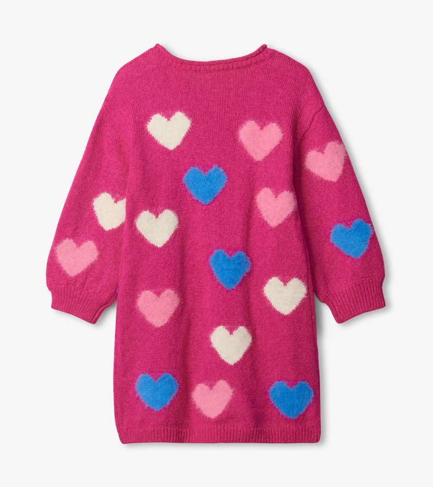 Magic Hearts Easy Sweater Dress