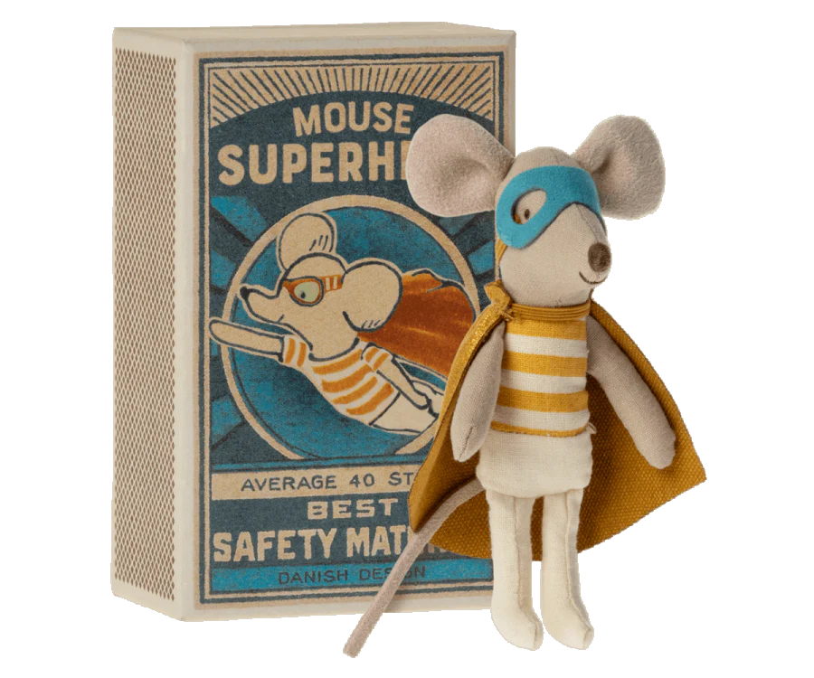 
            
                Load image into Gallery viewer, Superhero Little Brother - Mouse in a Box
            
        