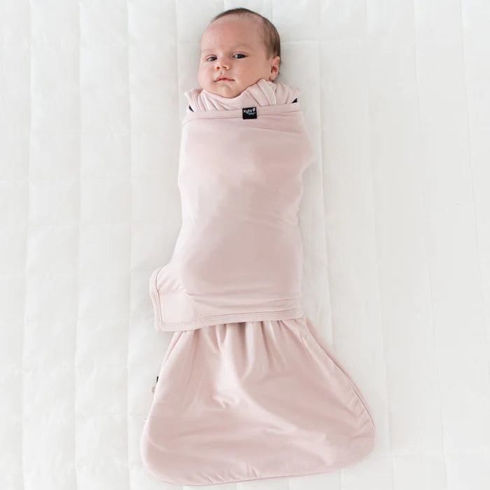 
            
                Load image into Gallery viewer, Sleep Bag Swaddler in Blush
            
        