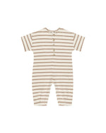 Hayes Jumpsuit - Saddle Stripe