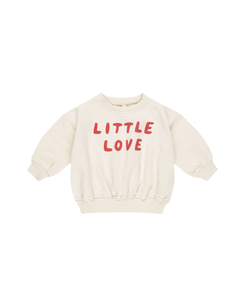 Relaxed Fleece Sweatshirt - Little Love