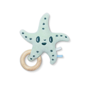 
            
                Load image into Gallery viewer, Sea Star Rattle - Teal
            
        
