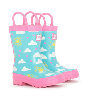 Happy Skies Preshool Rainboots