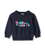 Racecar Crew Neck Sweater