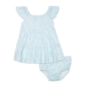 
            
                Load image into Gallery viewer, Shine Bright Like A Starfish Dress and Diaper Cover Set
            
        
