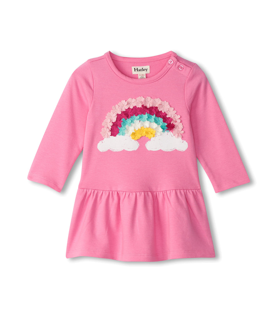 Rainbow Cloud Flounce Skirt Dress