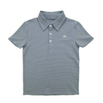 Banks Polo - Blue/White Stripe