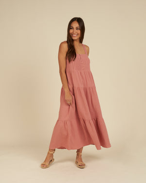 Colbie Maxi Dress - Lipstick