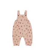 These vintage overalls are a classic look for little ones. Featuring shank buttons at the straps, back pockets, and a lot of cute. 

Featuring our 'blossom embroidery' all-over print on rose.