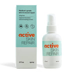 Active Skin Repair's spray is medical-grade. While this spray is non-toxic and safe to use on sensitive areas, it is also helps support the body's natural healing process. A safe and gentle  cleanser to help reduce skin irritations and rashes.