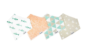 Bandana Bib Set - Pacific