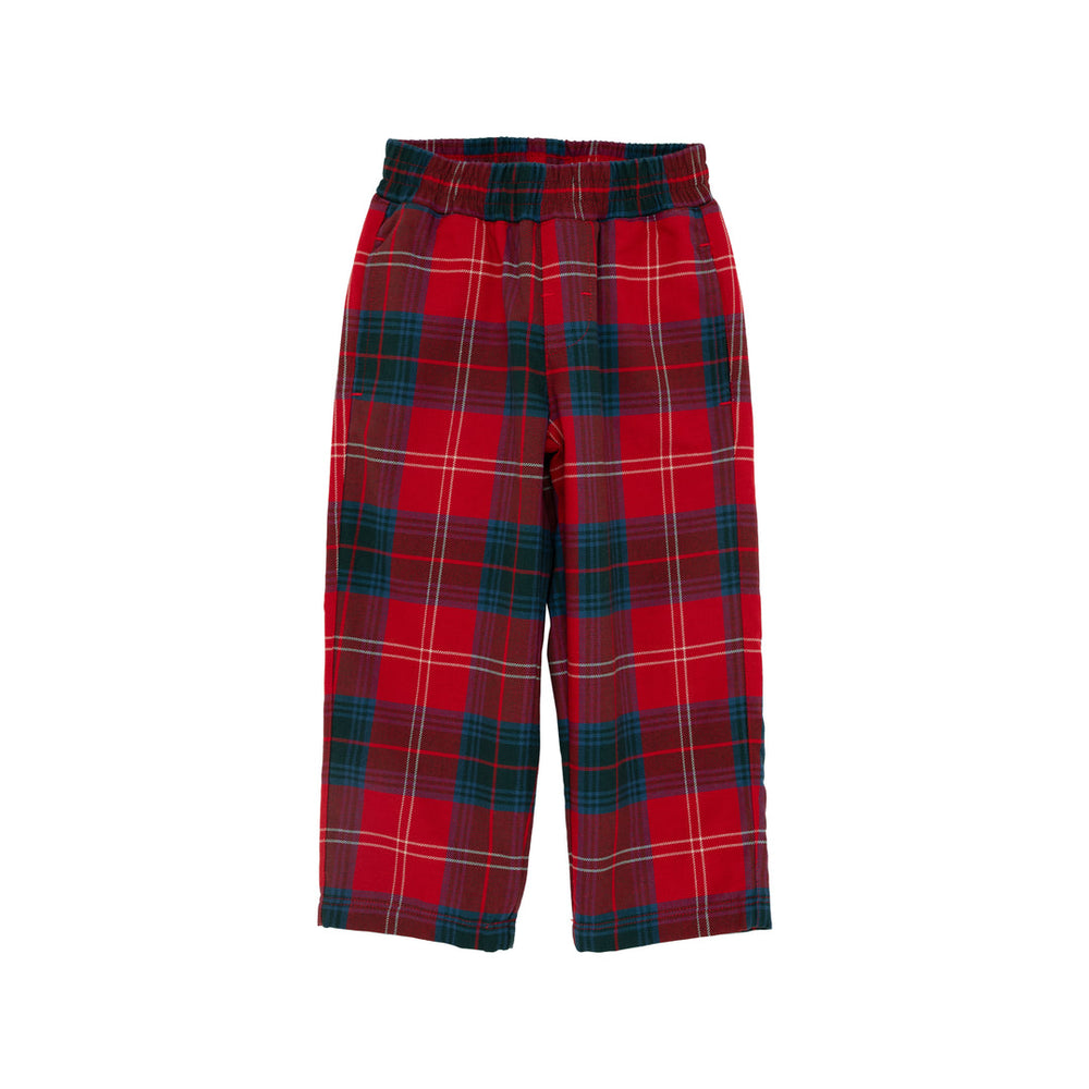 Sheffield Pants - Middleton Place Plaid with Grier Green Stork