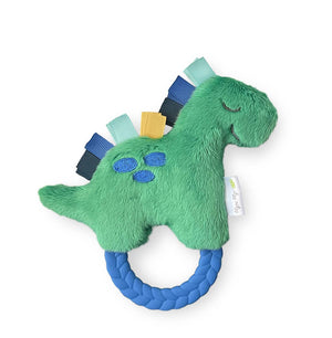 
            
                Load image into Gallery viewer, Ritzy Rattle Pal™ Plush Rattle Pal with Teether: Dino
            
        